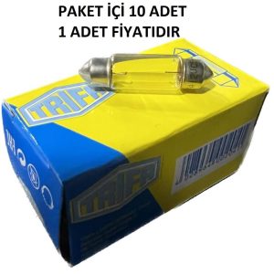 TRİFA AMPUL 12VOLT SOFİT 5.W 00204