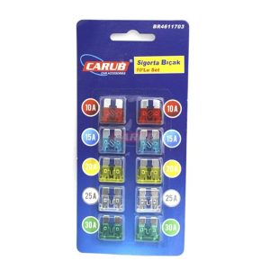 CARUB SİGORTA SETİ BÜYÜK 10LU