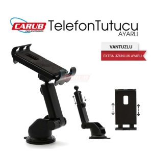 CARUB TELEFON İPAD + TELEFON TUTUCU